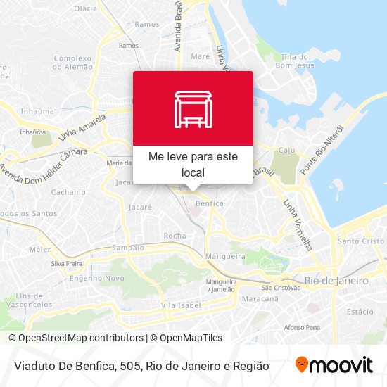 Viaduto De Benfica, 505 mapa