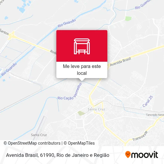 Avenida Brasil, 61990 mapa