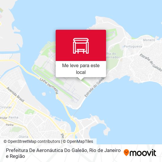 Prefeitura De Aeronáutica Do Galeão mapa