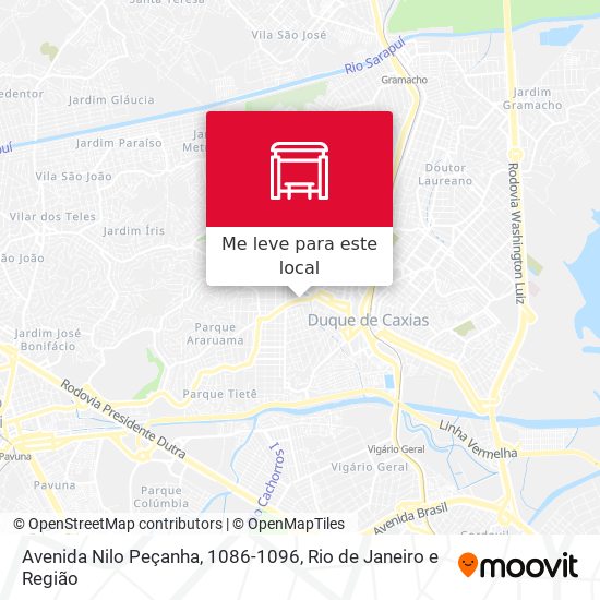 Avenida Nilo Peçanha, 1086-1096 mapa