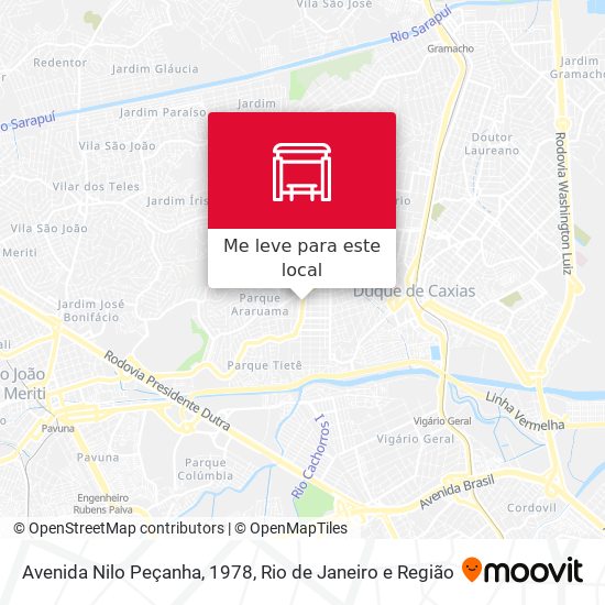 Avenida Nilo Peçanha, 1978 mapa