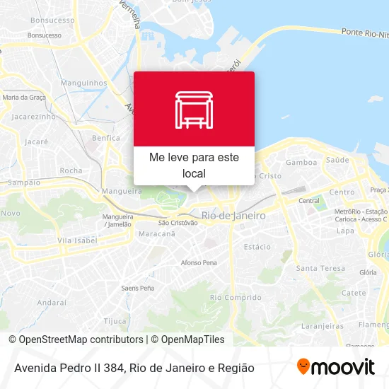 Avenida Pedro II 384 mapa