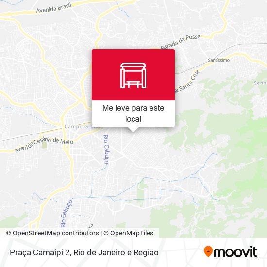 Praça Camaipi 2 mapa