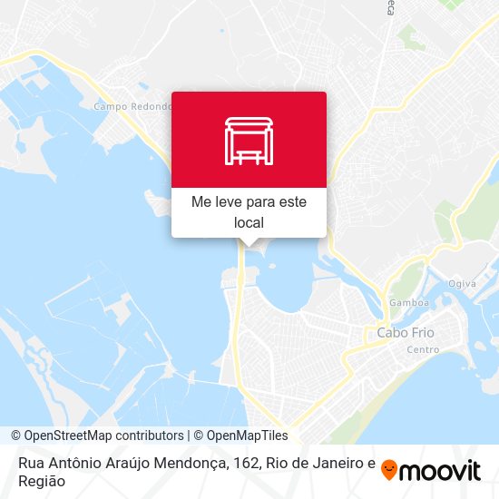 Rua Antônio Araújo Mendonça, 162 mapa
