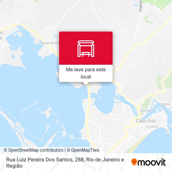 Rua Luiz Pereira Dos Santos, 288 mapa