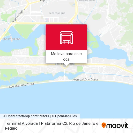 Terminal Alvorada | Plataforma C2 mapa