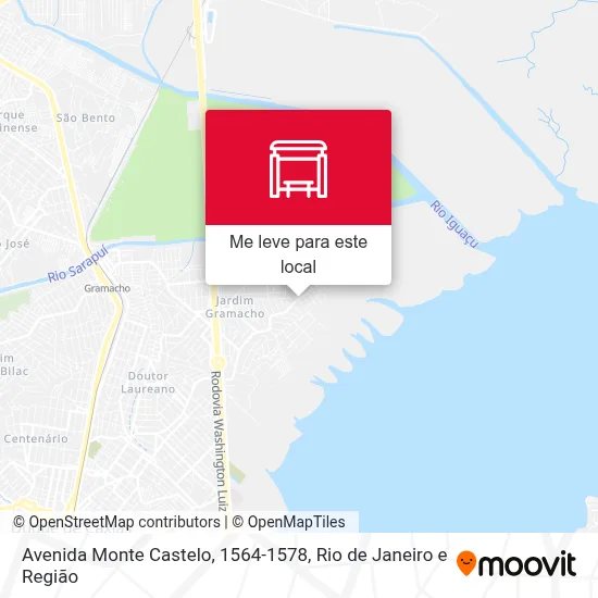 Avenida Monte Castelo, 1564-1578 mapa