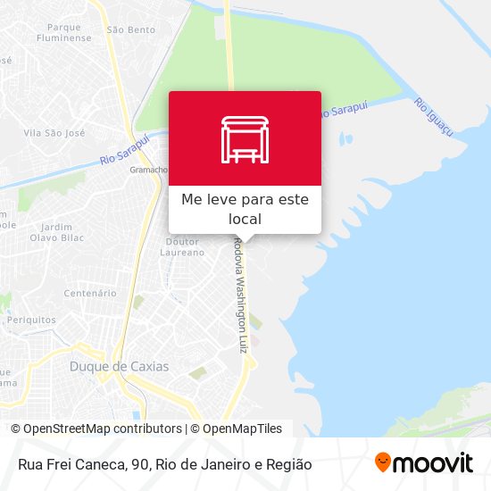 Rua Frei Caneca, 90 mapa