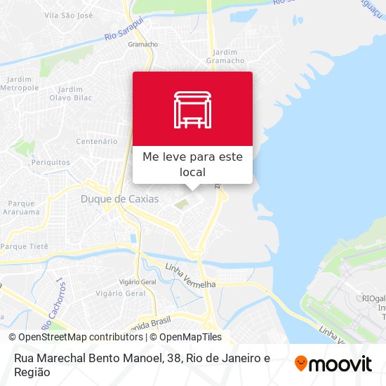 Rua Marechal Bento Manoel, 38 mapa