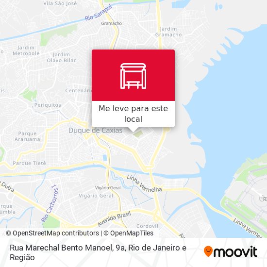 Rua Marechal Bento Manoel, 9a mapa