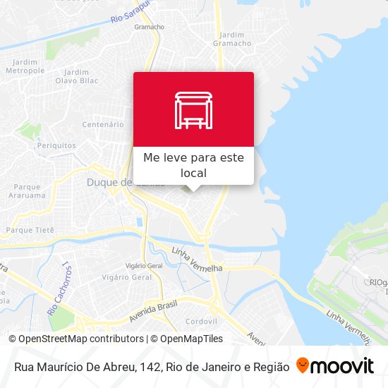 Rua Maurício De Abreu, 142 mapa