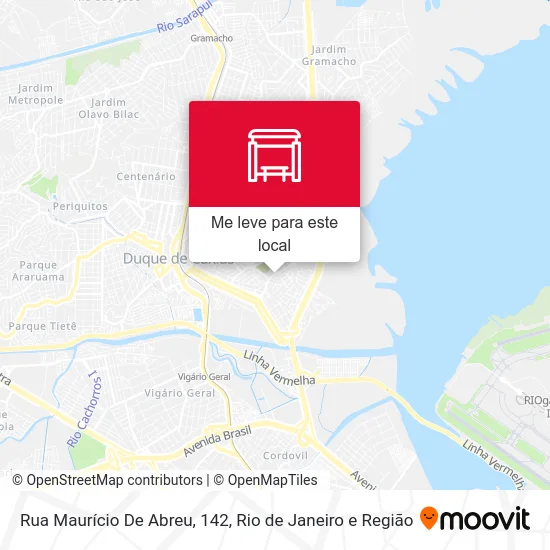 Rua Maurício De Abreu, 142 mapa