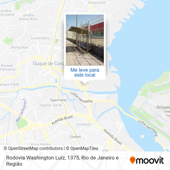 Rodovia Washington Luíz, 1375 mapa