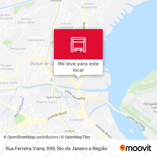 Rua Ferreira Viana, 896 mapa