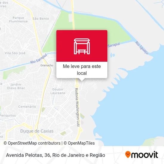 Avenida Pelotas, 36 mapa