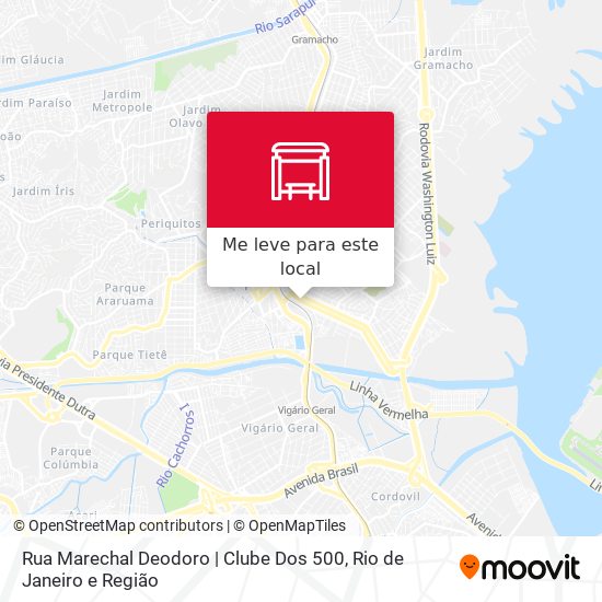 Rua Marechal Deodoro | Clube Dos 500 mapa