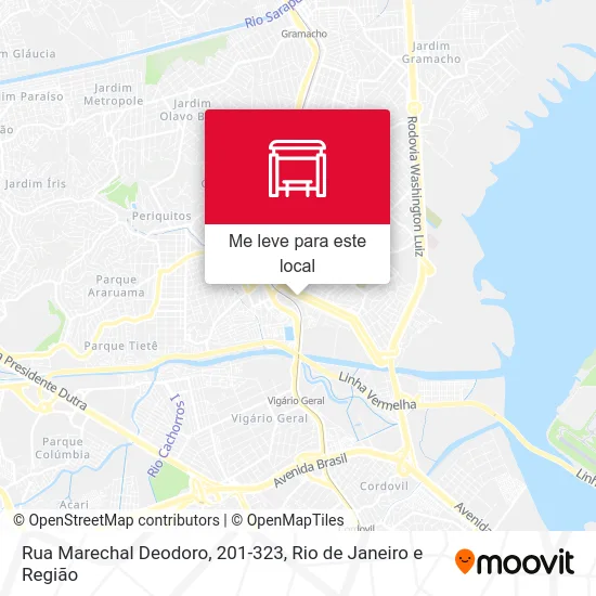 Rua Marechal Deodoro, 201-323 mapa