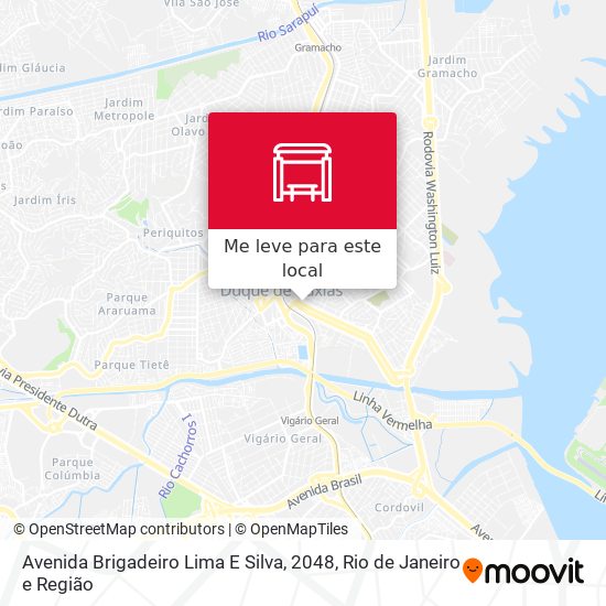 Avenida Brigadeiro Lima E Silva, 2048 mapa