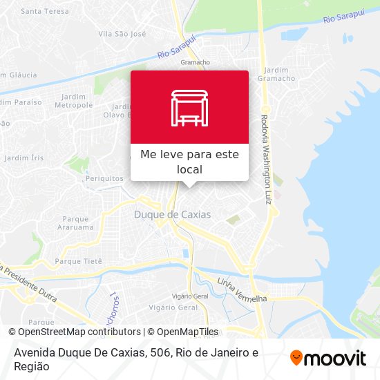 Avenida Duque De Caxias, 506 mapa