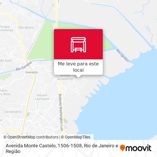 Avenida Monte Castelo, 1506-1508 mapa