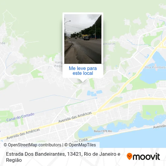 Estrada Dos Bandeirantes, 13421 mapa