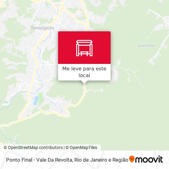 Ponto Final - Vale Da Revolta mapa