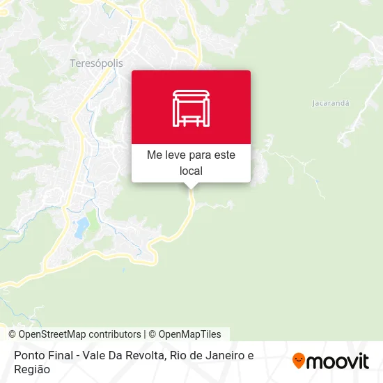 Ponto Final - Vale Da Revolta mapa