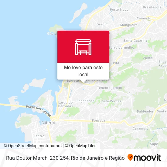 Rua Doutor March, 230-254 mapa