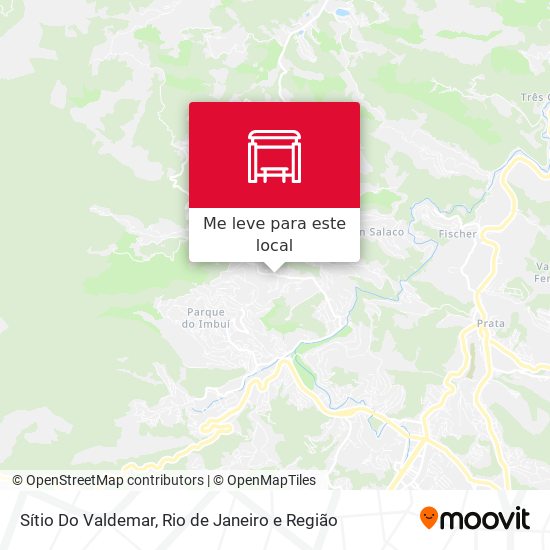 Sítio Do Valdemar mapa