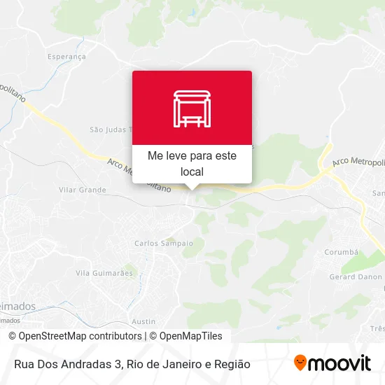 Rua Dos Andradas 3 mapa