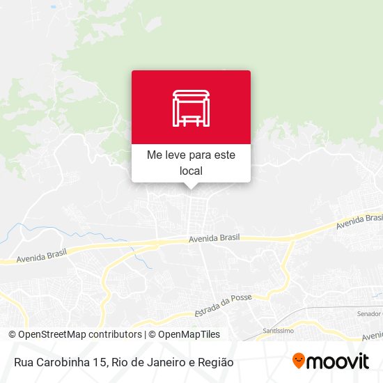 Rua Carobinha 15 mapa