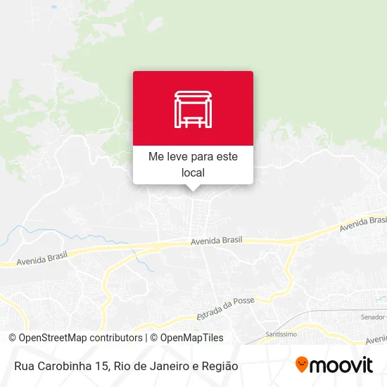 Rua Carobinha 15 mapa