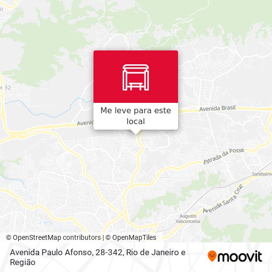 Avenida Paulo Afonso, 28-342 mapa