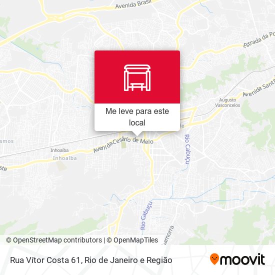 Rua Vítor Costa 61 mapa