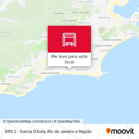 BRS 2 - Garcia D'Ávila mapa
