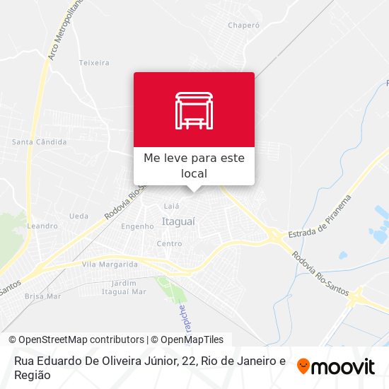 Rua Eduardo De Oliveira Júnior, 22 mapa