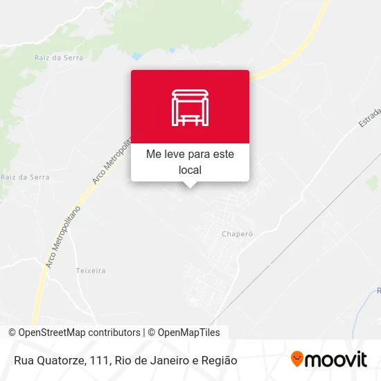 Rua Quatorze, 111 mapa