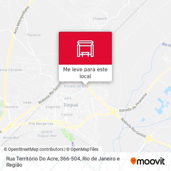 Rua Território Do Acre, 366-504 mapa