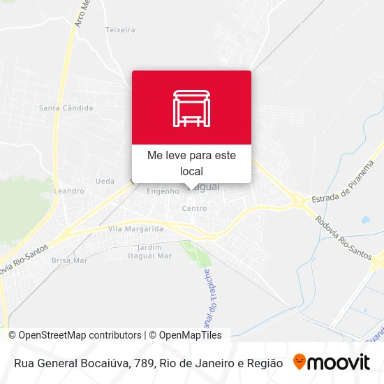 Rua General Bocaiúva, 789 mapa