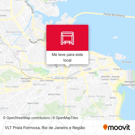 VLT Praia Formosa mapa