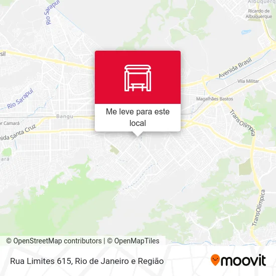 Rua Limites 615 mapa