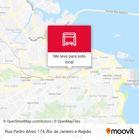 Rua Pedro Alves 174 mapa