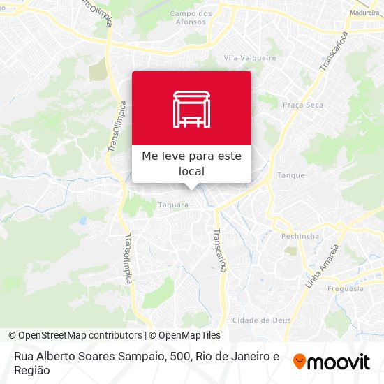 Rua Alberto Soares Sampaio, 500 mapa