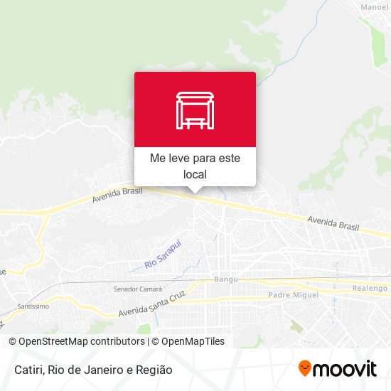 Catiri mapa