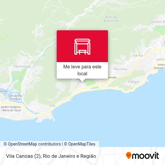 Vila Canoas (2) mapa