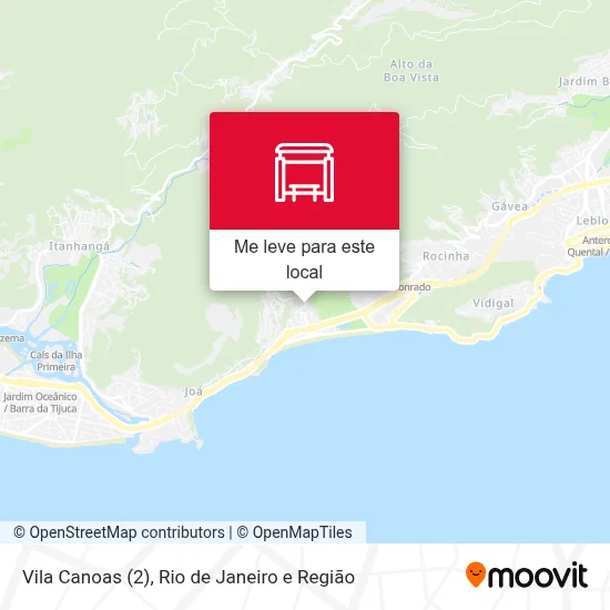 Vila Canoas (2) mapa