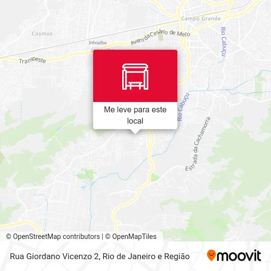 Rua Giordano Vicenzo 2 mapa
