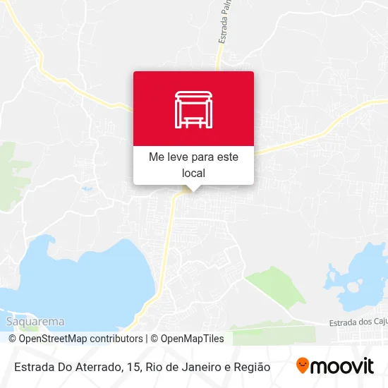 Estrada Do Aterrado, 15 mapa