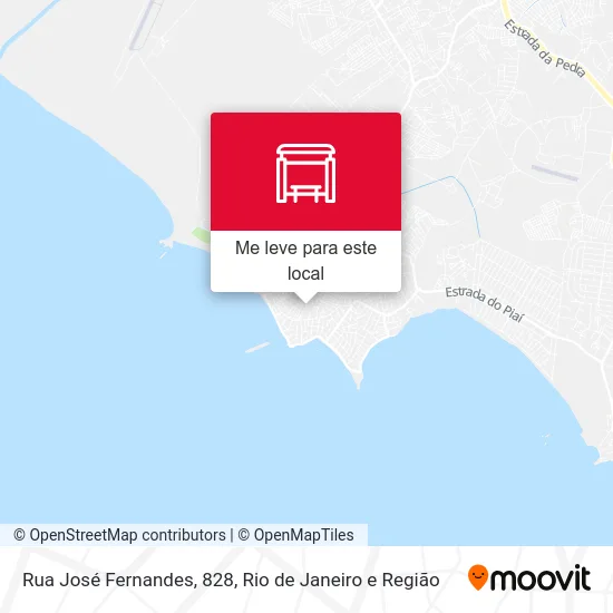 Rua José Fernandes, 828 mapa