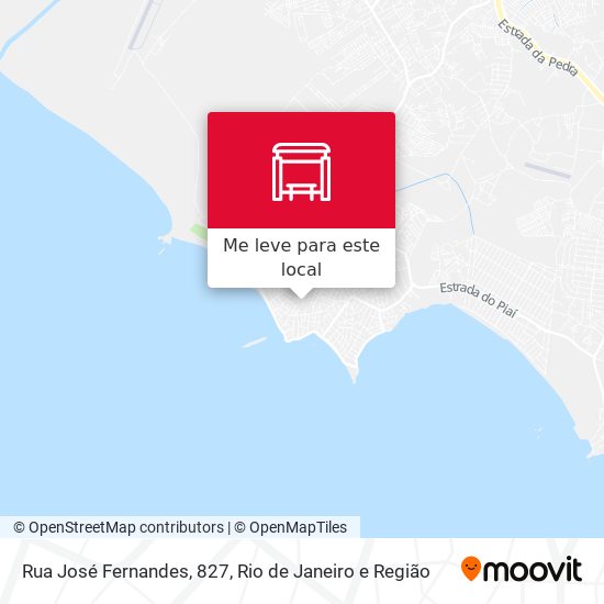 Rua José Fernandes, 827 mapa